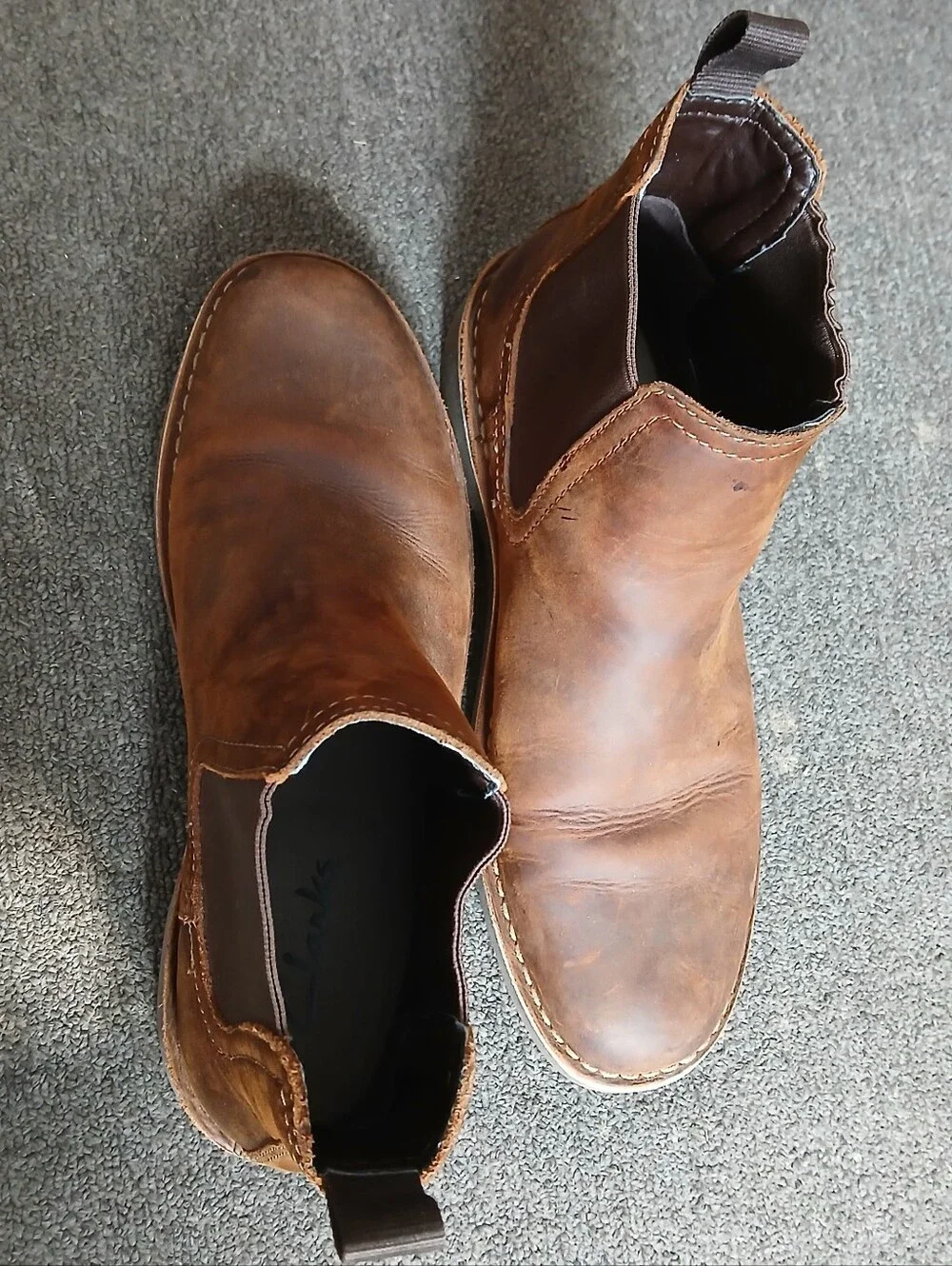 Clarks durable leather